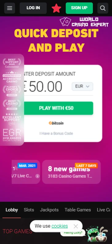 Überprüfen Sie Online Casino Bitstarz von World Casino Expert - 6