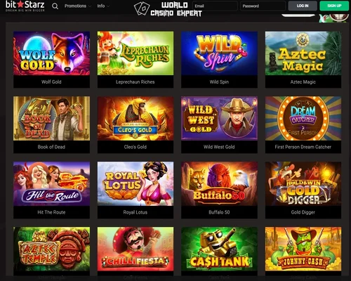 Überprüfen Sie Online Casino Bitstarz von World Casino Expert - 1