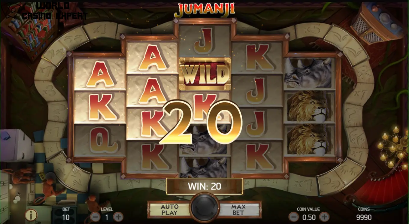 Jumanji Slot Bewertung 2021 | World Casino Expert Deutschland - 1