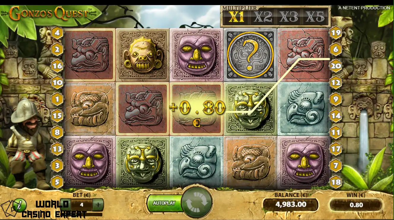 Spielen Gonzo’s Quest Slot Kostenlos - 1 | World Casino Expert Deutschland