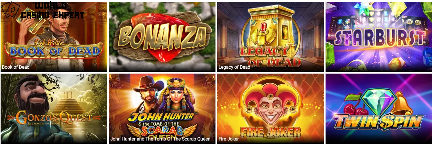 Spiele und Anbieter im Online Casino WildSlots | World Casino Expert