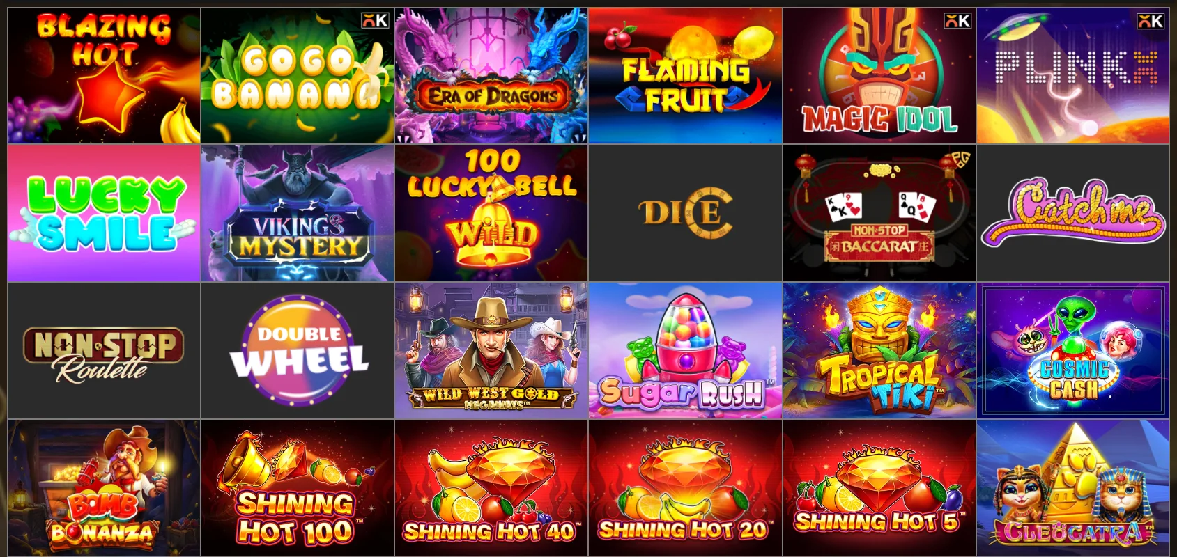 Spiele im 88Goals Casino