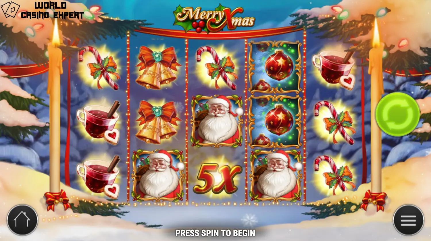 Play'n Go Merry Xmas Spielautomat