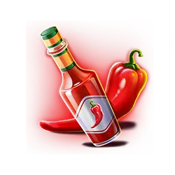 Chilli Heat Megaways Online-Spielautomat Symbole - 3