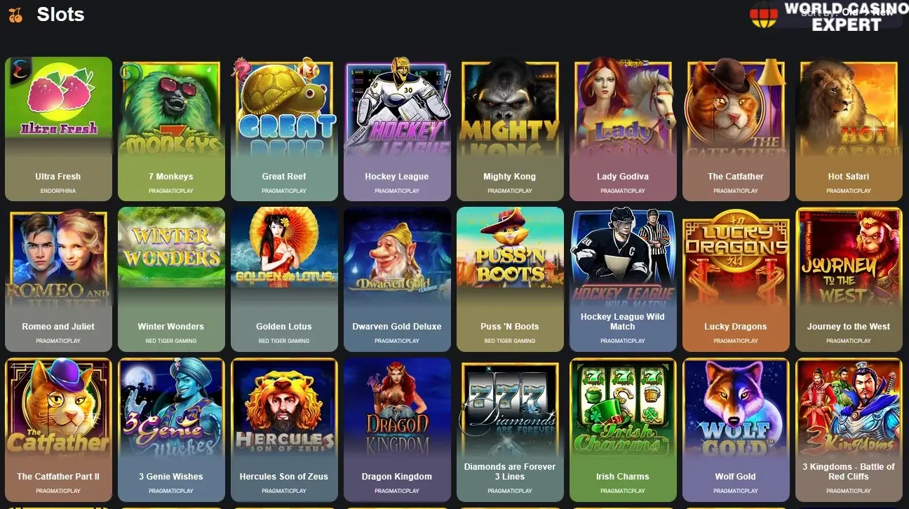 Slots im Online-Casino MineBet
