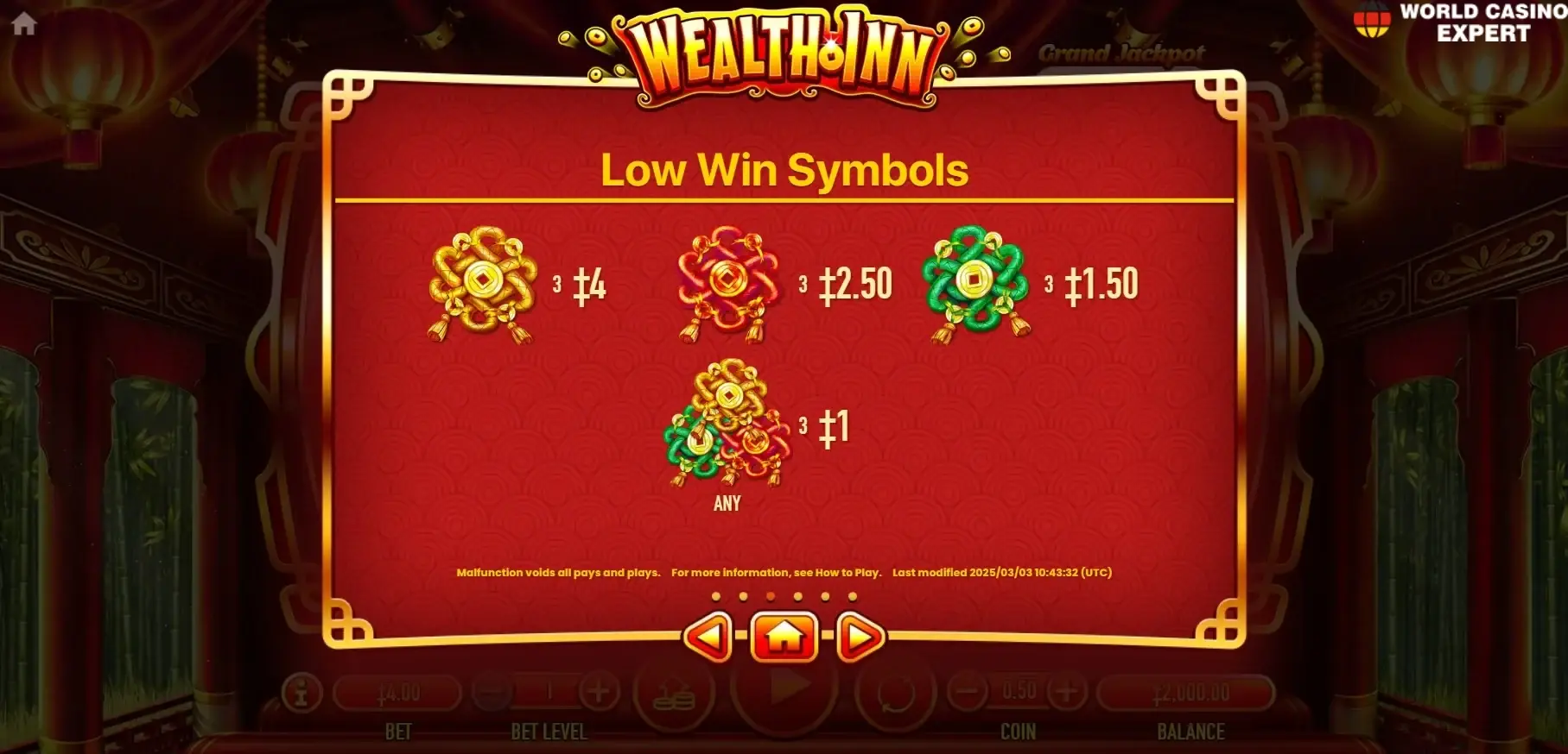 Slot-Symbole Wealth Inn Slot-Symbole Wealth Inn