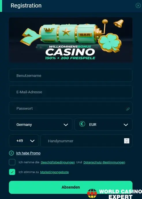 Registrierung im Rolletto Casino – Schritt für Schritt erklärt