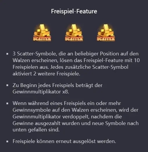 Freispiel-Funktion