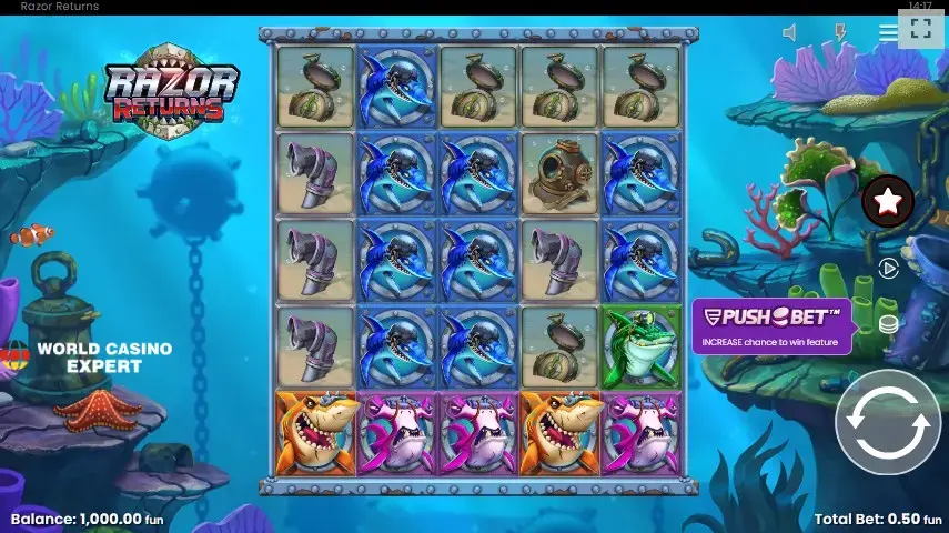 Allgemeine Merkmale von Razor Returns Allgemeine Merkmale von Razor Returns