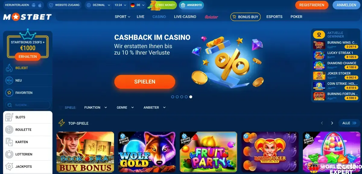 MOSTBET Casino Online – Expertenbewertung für deutsche Spieler MOSTBET Casino Online – Expertenbewertung für deutsche Spieler