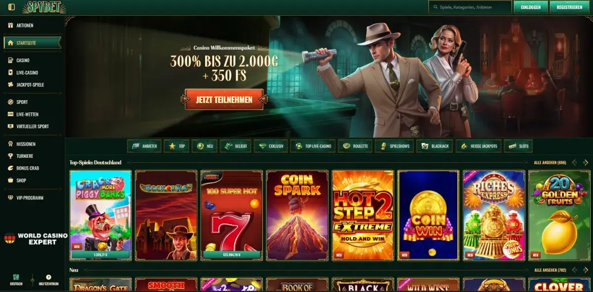 SpyBet Online Casino