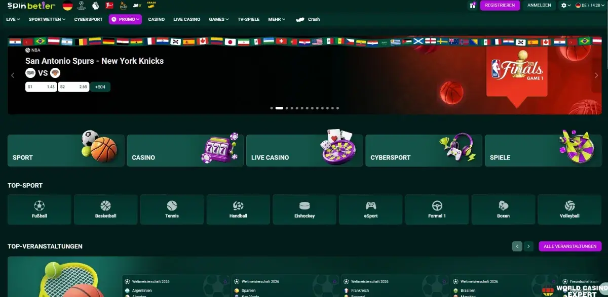 Online Spielothek SpinBetter