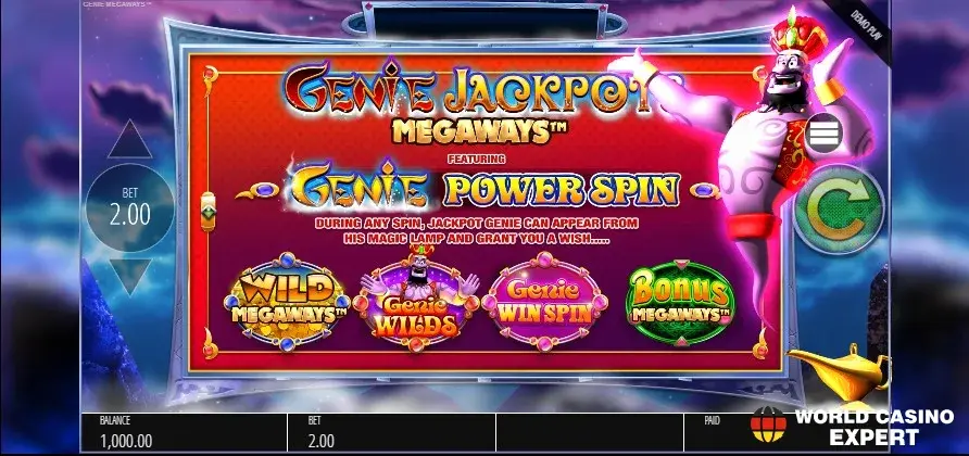 Genie Jackpots Megaways
