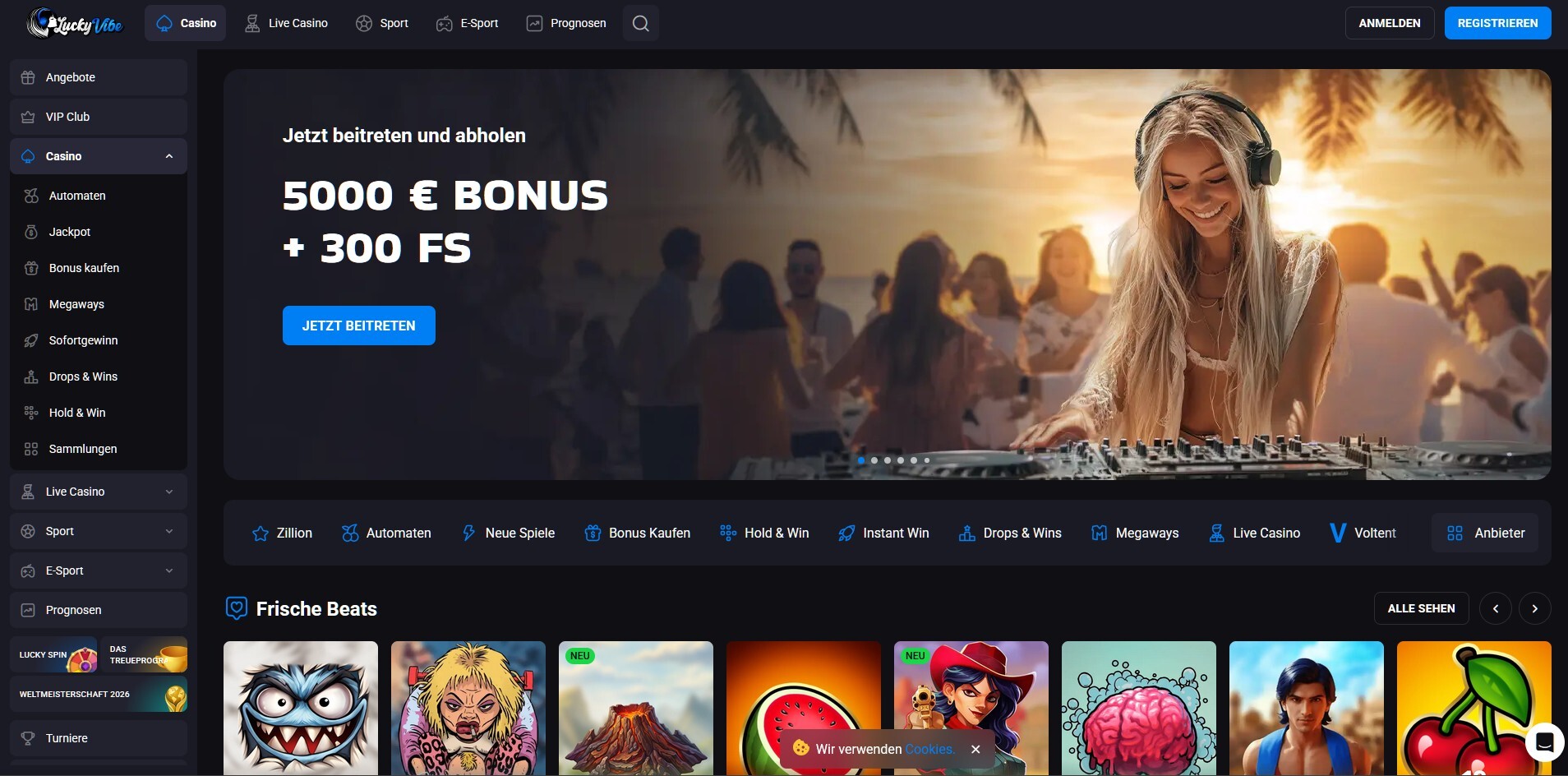 LuckyVibe Casino