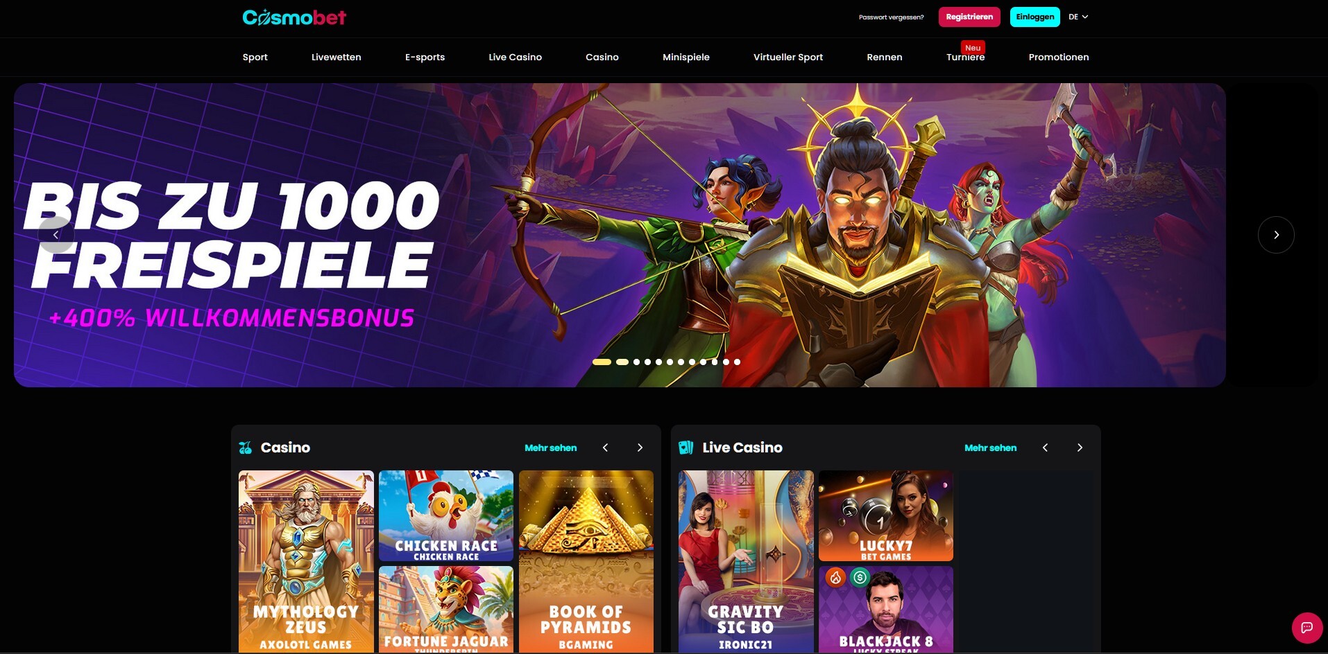 Cosmobet Casino