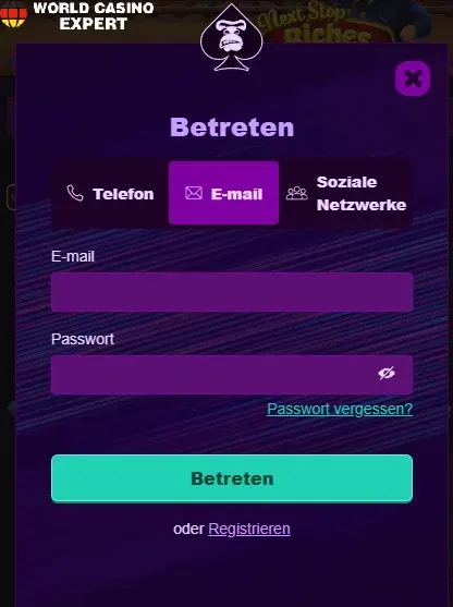 Registrierung und Verifizierung Registrierung und Verifizierung