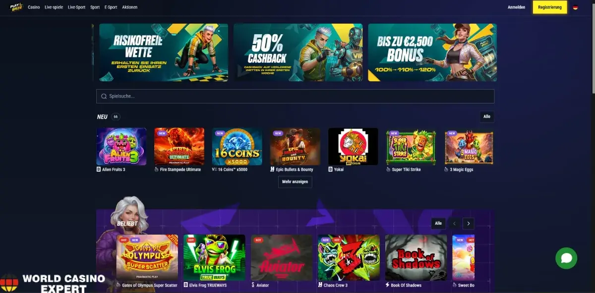 Playbaze Online Casino im Überblick Playbaze Online Casino im Überblick