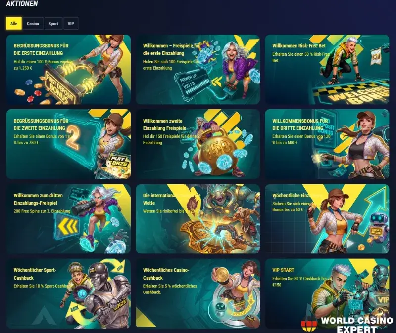 Playbaze Casino-Boni und Aktionen Playbaze Casino-Boni und Aktionen
