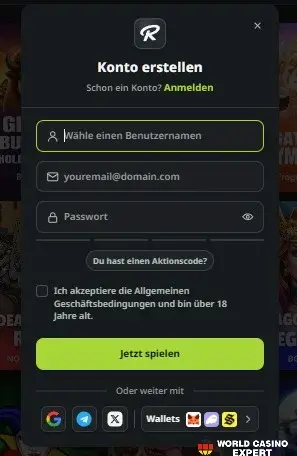 Registrierung und Verifizierung Registrierung und Verifizierung