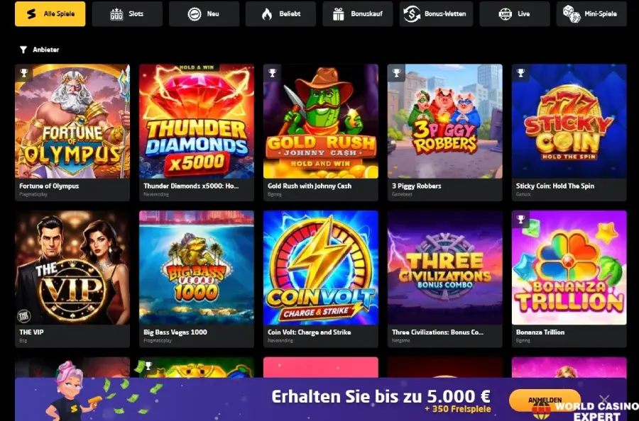 Spiele im StayCasino Casino Spiele im StayCasino Casino