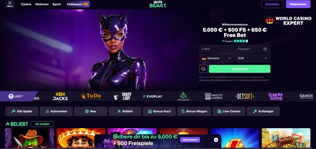 Win Beast Casino Erfahrungen und Test: Bonus, Spiele und Auszahlungen im Überblick Win Beast Casino Erfahrungen und Test: Bonus, Spiele und Auszahlungen im Überblick