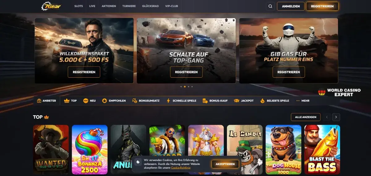7Gear Casino Erfahrungen 2026: Bonus, Spiele und Auszahlung im Test 7Gear Casino Erfahrungen 2026: Bonus, Spiele und Auszahlung im Test